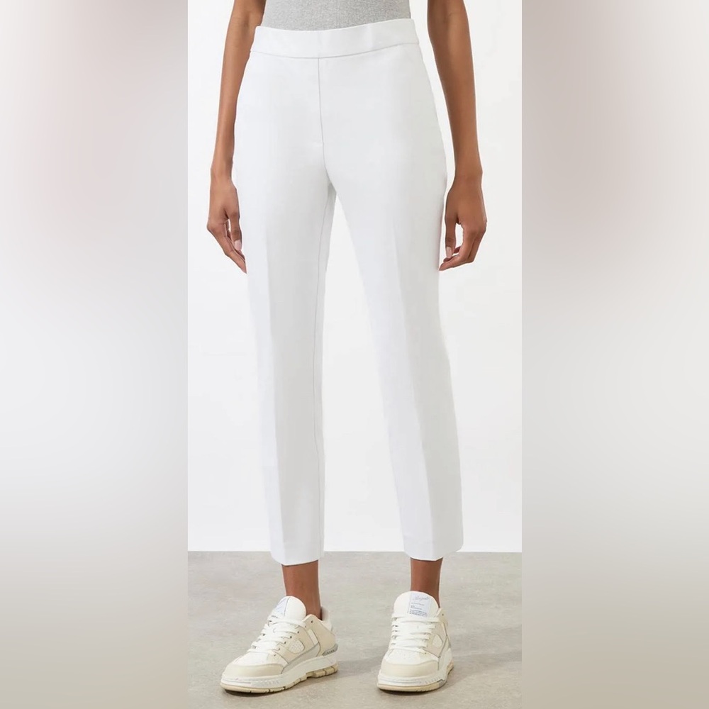 Spanx On the Go Slim Straight Ankle Pant, Classic White, sz 3X